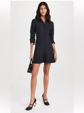 NWT Cinq a sept Lucilla Mini Dress in Black SZ 8